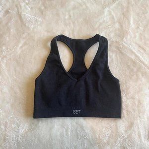 SET Active Sculptflex Sports Bra in Onyx